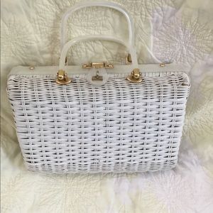 Vintage Straw Purse